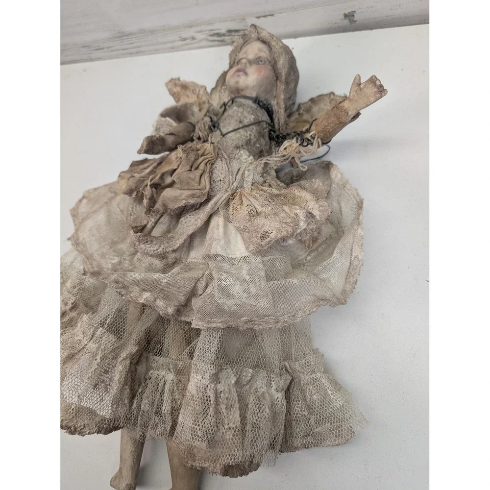 Vintage Creepy Primitive Doll 17